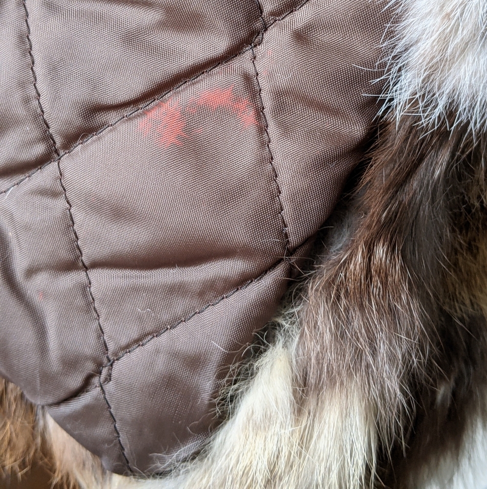 70's Vintage Genuine Fur Coat by Montgomery Ward - Picture 11 of 12
